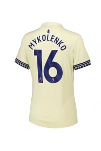 Everton Vitaliy Mykolenko #16 Jalkapallovaatteet Naisten Vieraspaita 2025-26 Lyhythihainen